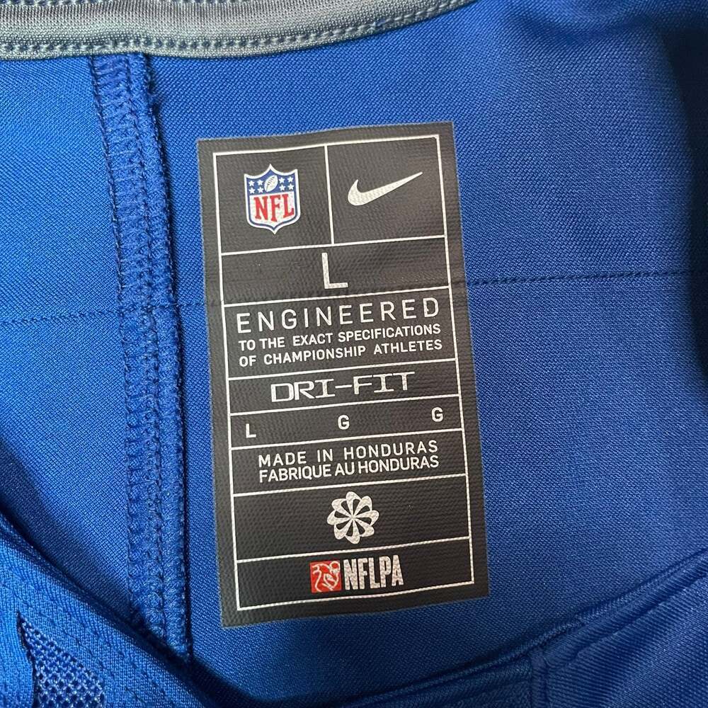 Nike Colts Richardson #5 Jersey Mens Large Blue NFL Dri-Fit - Picture 6 of 9